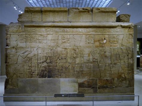 ashmolean west wall of the shrine of king taharqa flickr