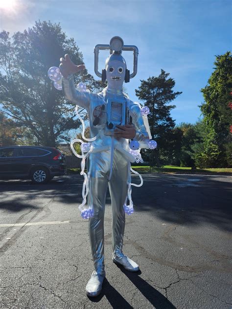 Oc My Tenth Planetmoonbase Cyberman Costume I Made Rdoctorwho