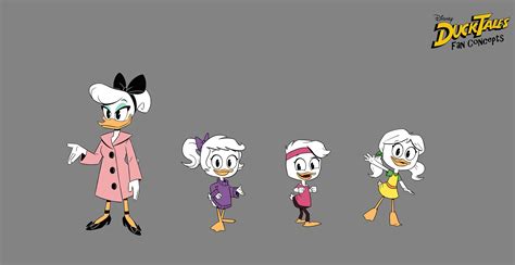 ducktales 2017 daisy s nieces april may and june by marcellsalek 26 on deviantart