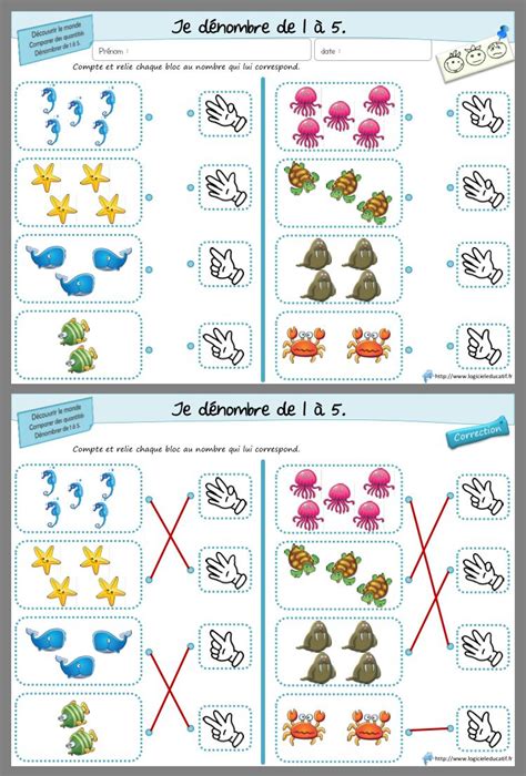 Fiches Maternelle Moyenne Section