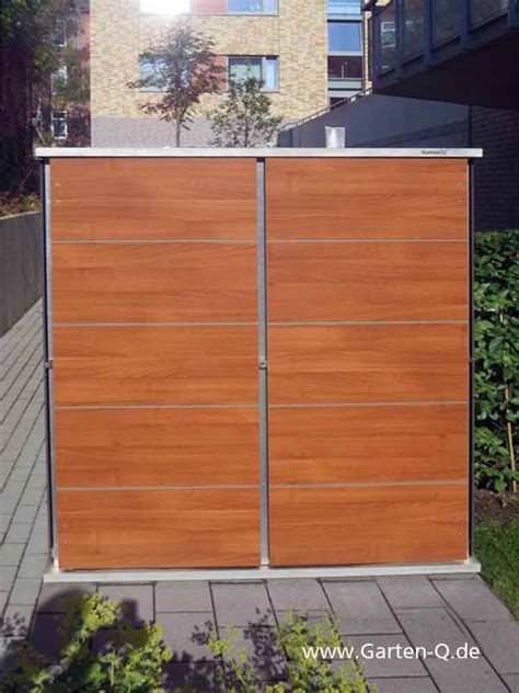 Ein außenschrank aus metall ist die perfekte alternative zu einem gerätehaus. Gartenschrank | Metall & Kunststoff - Garten-Q GmbH