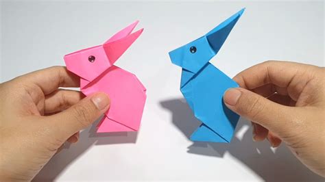 Bagaimana cara untuk membuat pesawat kertas sederhana ? Membuat Kelinci Origami - YouTube