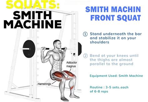How To Do Deep Smith Machine Squats Benefits Alternatives