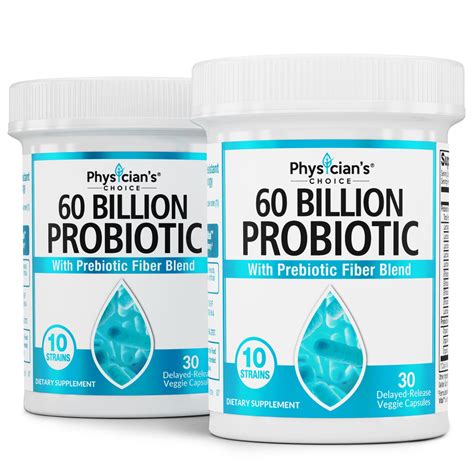 Physician S Choice Probiotics Billion Cfu Capsules Count Pack Of Walmart Com