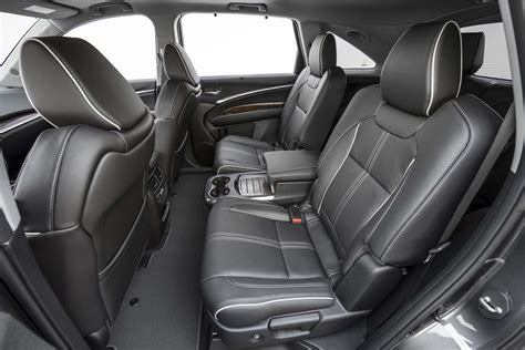 2017 Acura Mdx Hybrid Rear Interior Seats Motor Trend En Español