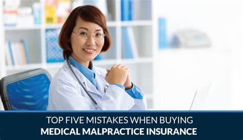 Top Mistakes When Buying Medical Malpractice Insurance