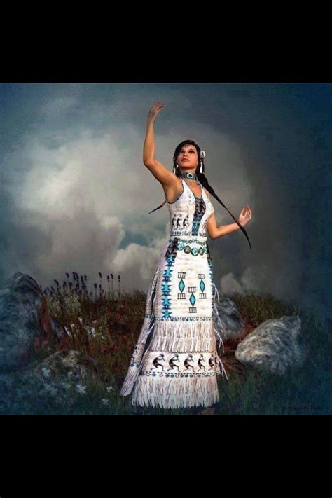 Native American Wedding  Native American Dress Native American Wedding Dress Native