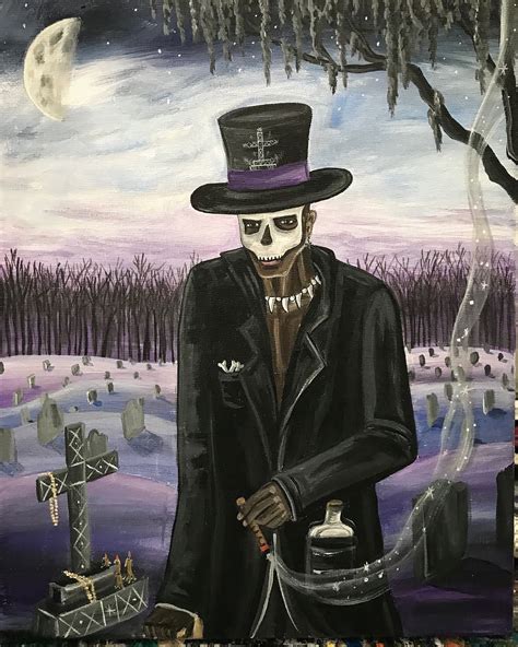 Baron Samedi Artwork Etsy