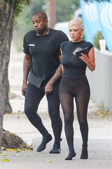Kanye Wests Wife Bianca Censori Shows Off Her Bare Bum As She Performs