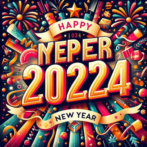Happy New Year أفكار تهنئة بالسنة الجديدة 2024 مع باقة من أجمل الصور