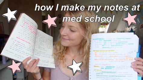 How I Make My Notes In Medical School📝🩺 Study Routine Youtube