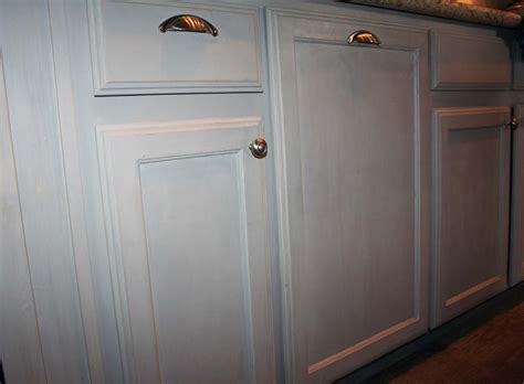 Of course they said to use wax but i went with a water based poly. Chalk Paint Paris Grey Kitchen Cabinets | Wow Blog