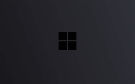 1280x800 Windows 10 Logo Minimal Dark 1280x800 Resolution Wallpaper Hd