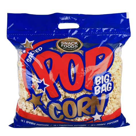 Big Bag Popcorn 18 Liter Presentpresenttips