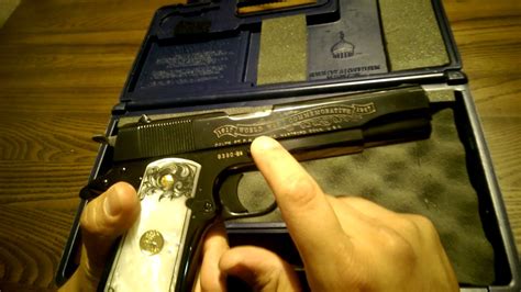 C'est un colt robuste et fiable avec les caractéristiques de fiabilité élevée et une précision inégalée. Pistola Copa De Oro Calibre 45 Precio
