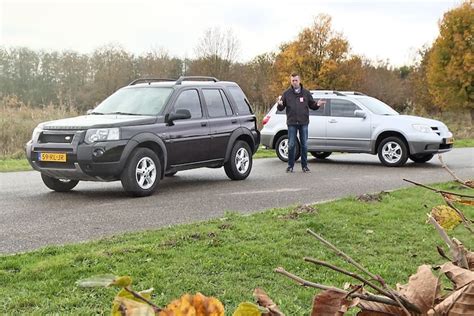 Occasion Test Mitsubishi Outlander Vs Land Rover Autoweek