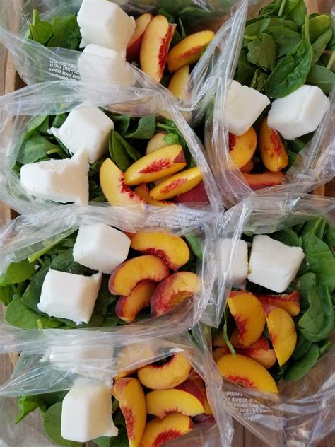 Peaches N Cream Green Smoothie Prep Packs Clean Food Crush
