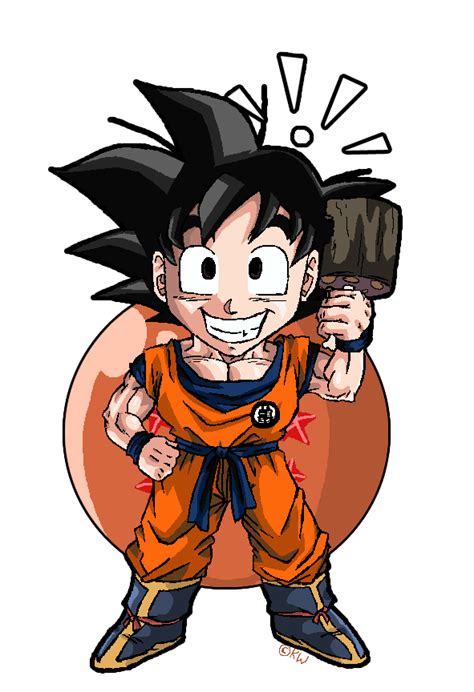 Chibi Goku By Kasarawolf On Deviantart