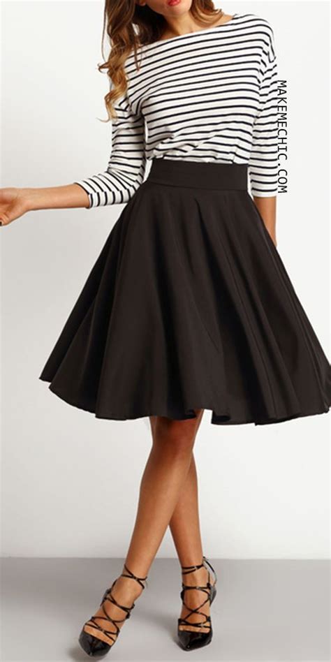 Black High Waist Pleated Skirt High Waisted Pleated Skirt Fashion Clothes Women Fashion