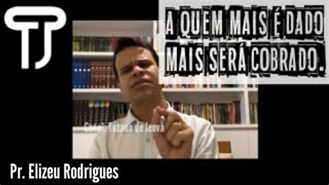 A Quem Mais é Dado Mais é Cobrado