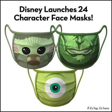 Disney Launches Character Face Masks For Kids And Adults If Its Hip