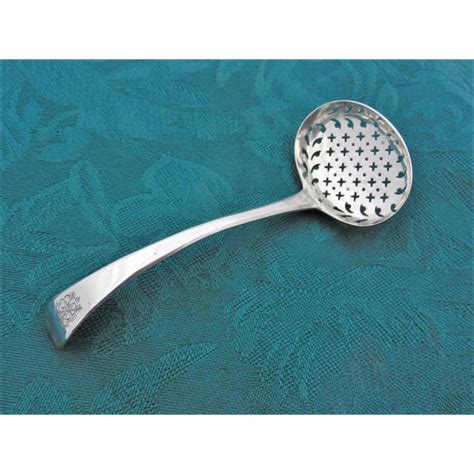 Georgian Silver Sugar Sifter Spoon 1801 Wewf Antique Silver Spoons