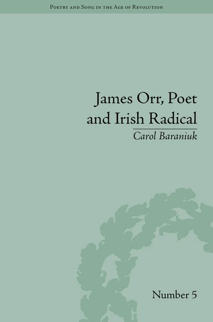 James Orr Poet And Irish Radical