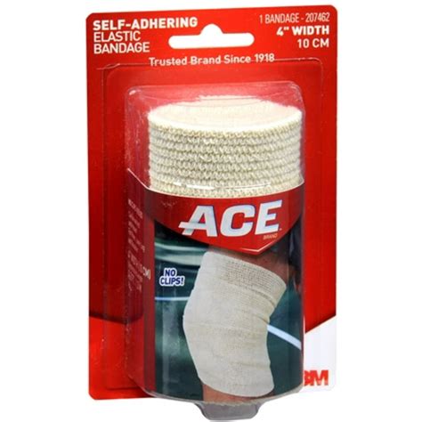 Ace Self Adhering Bandage 4 Inches 1 Each Pack Of 2