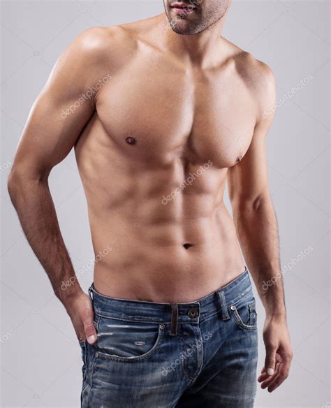 In earlier blogs, we looked at how to study anatomy. Muscular male torso — Stock Photo © miljan010 #21837803