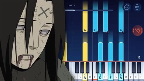 Naruto Shippuden Man Of The World Easy Piano Tutorial Youtube