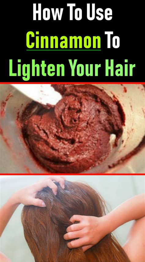 How To Use Cinnamon To Lighten Your Hair How To Lighten Hair