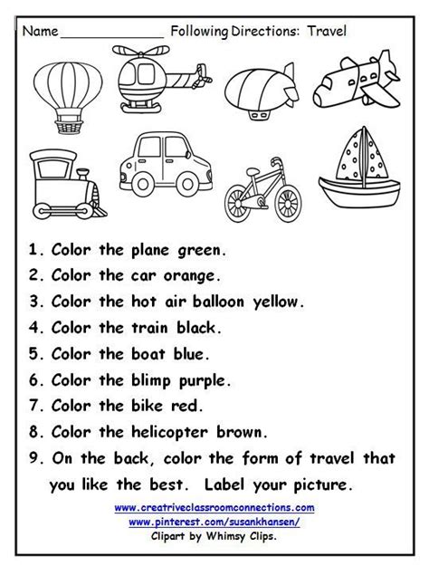 Image Result For Worksheet Of Actions For Coloring