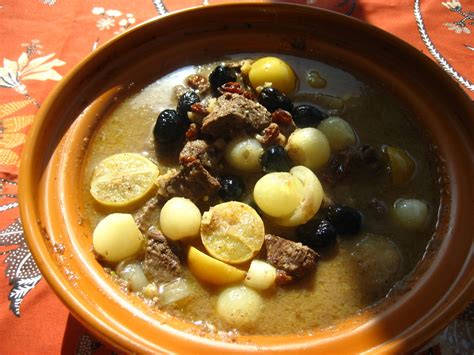 Marie est dans son assiette Tajine dagneau aux citrons confits