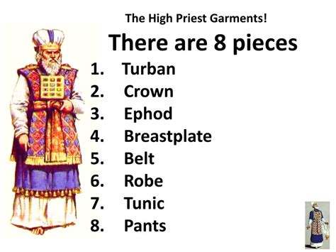 Ppt The Priestly Garments Powerpoint Presentation Free Download Id