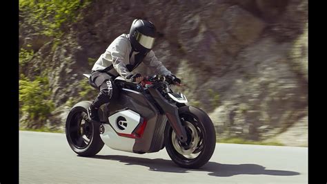 Bmw Motorrad Vision Dc Roadster Electric 2019 Action Youtube