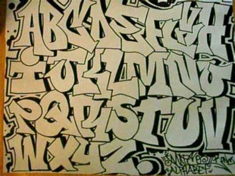 Unique Art Graffiti Alphabet Letters Graffiti Pinterest Konst