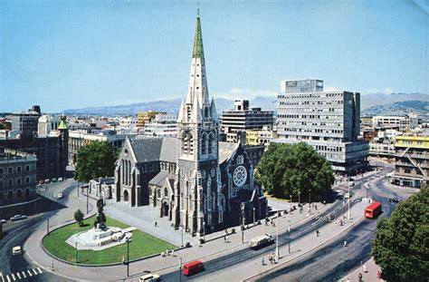 Christchurch Circa 1970 S Christchurch Photo Record Scenic