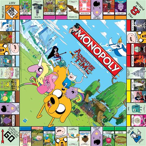 Monopoly Adventure Time Collectors Edition Board Game Board Games
