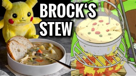 Brocks Lazy Boy No Chew Stew From Pokémon The Movie Pokémon Food