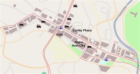 Map Of Singapore Orchard Road The World Map