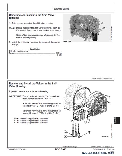 John Deere 6420 Technical Manual