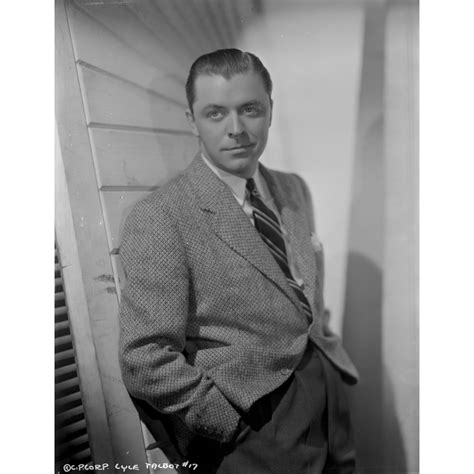 A Portrait Of Lyle Talbot Photo Print