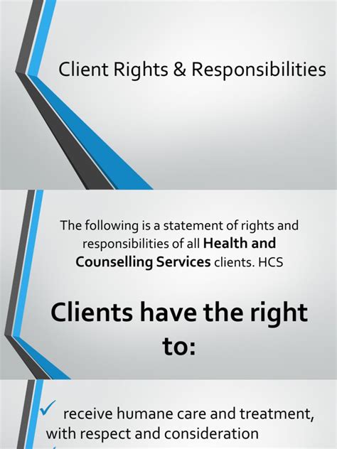 Client Rights And Responsibilities Pdf