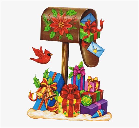 Christmas Mailbox Clip Art Christmas Mailbox Clipart Free