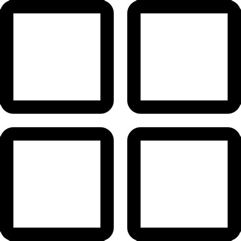 Four Boxes Svg Png Icon Free Download 153057 Onlinewebfontscom