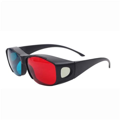 Ces Red Blue Cyan Anaglyph Simple Style 3d Glasses 3d Movie Game Extra Upgrade Style 3pcs