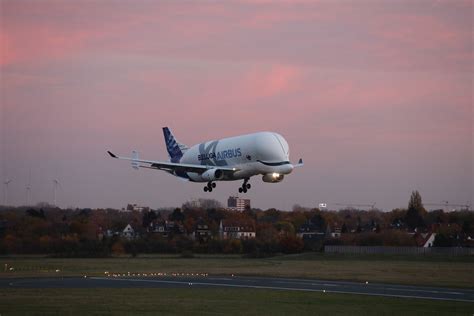 Airbus built 5 and flew for the first time in 1994. The new Airbus Beluga XL might be the cutest one ever.