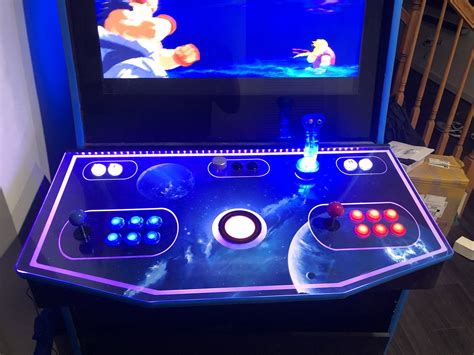 Led Edge Lit Control Panel For Arcade Cabinet Cchobbyfun