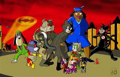 Tom And Jerry X Dc Comics By Leumasartdesigns On Deviantart