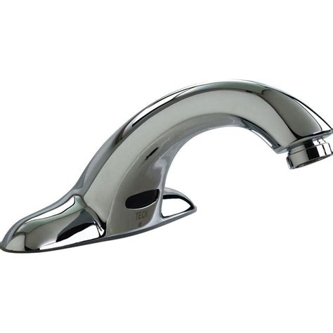 Commercial sinks require durable, effective commercial sink faucets that provide the right amount of water control. Delta Commercial Battery-Powered Single Hole Touchless ...